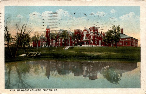 Cartolina william woods - cartolina,