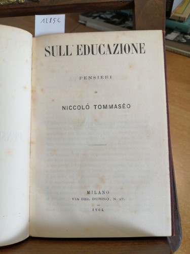 Sull educazione pensieri - sull'educazione,