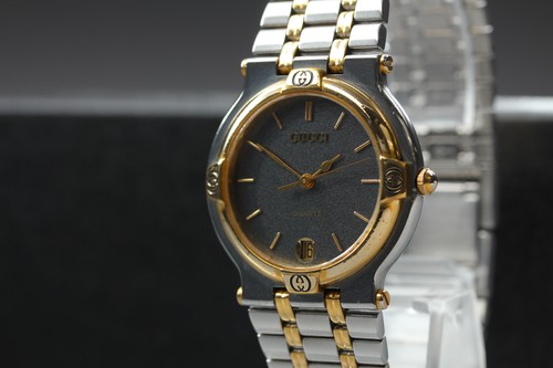 Orologio gucci 9000m bicolore - gucci,