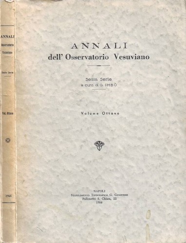 Annali dell osservatorio - annali, dell'osservatorio