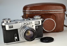 FOTOCAMERA RF "KIEV-4A" SOVIETICA URSS 1976 COMPLETAMENTE REVISIONATA + obiettivo jupiter-8m f2/50 (07)