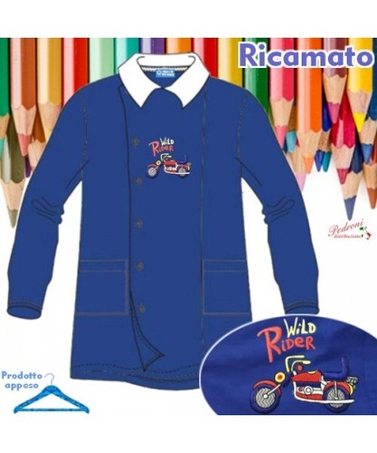 Grembiule blu per bambino