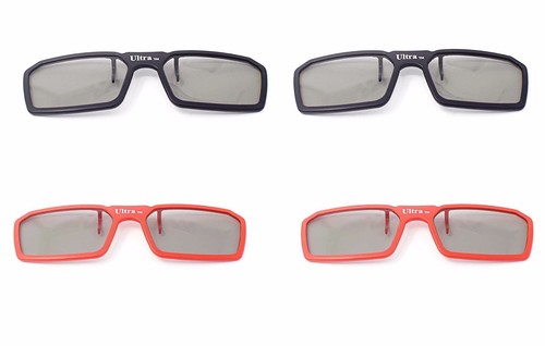 Paia occhiali clip on - 3d,
