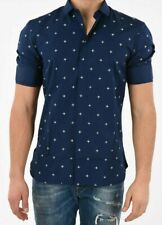 Camicia NEIL BARRETT blu scuro