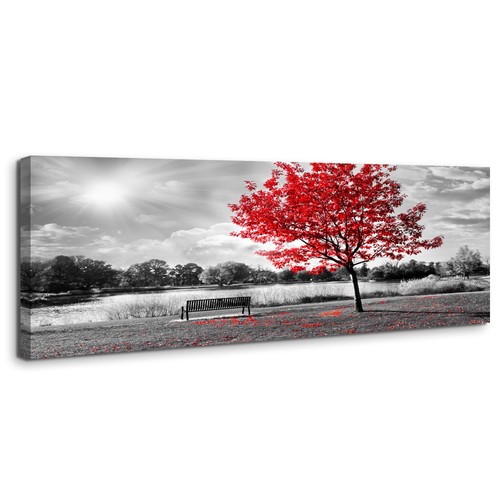 Quadro tela 120x40cm albero - quadro,