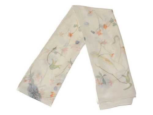 Hermes fleurs plumes - hermes, et