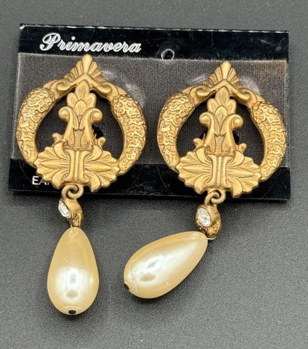 Orecchini vintage primavera - vintage,