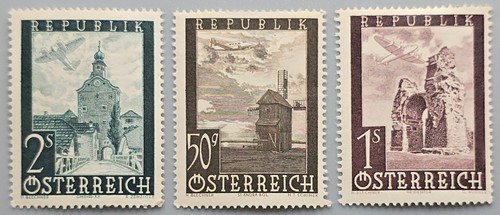 Austria 1947 posta aerea scott - 1947,