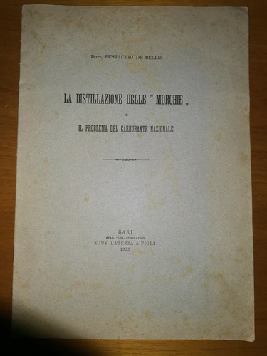 Distillazione delle morchie - la,