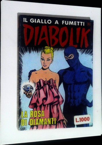 Diabolik ristampa costola - diabolik,