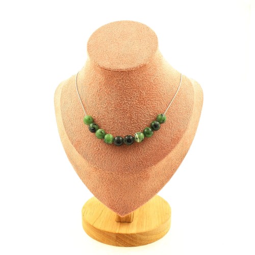 Collana perle epidoto - collana, 10