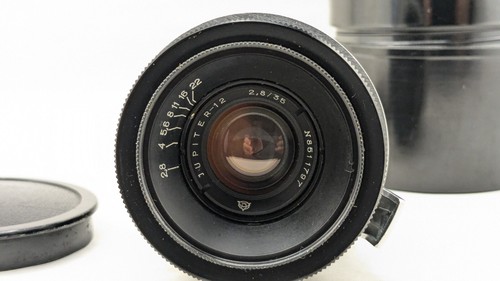 Objectif jupiter noir - 12,