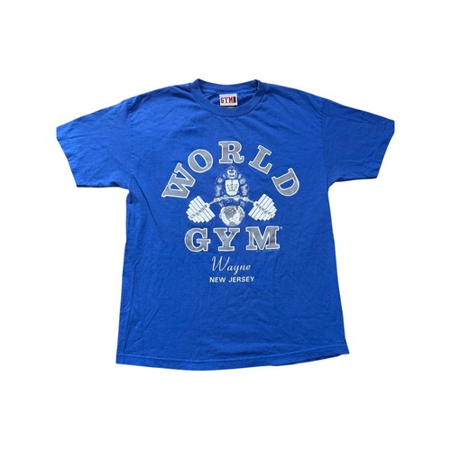 Shirt vintage 1996 - world, gym