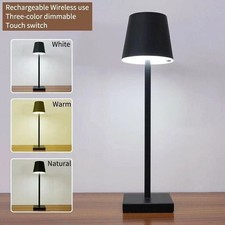 Lampada da tavolo LED ricaricabile TOUCH dimmerabile per pub hotel ristorante