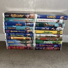 Lot Of 20 Disney Original VHS