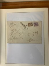 STORIA POSTALE REGNO LOTTO