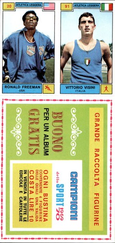 Figurina campioni dello sport - figurina,