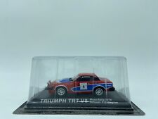 MODELLINO AUTO TRIUMPH TR7 V8 #5 1978 RALLY MANX - EDICOLA - SCALA 1:43