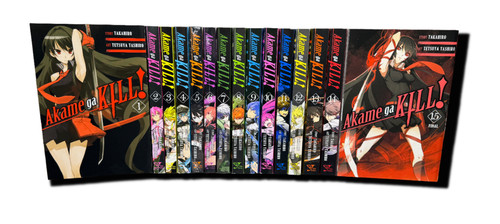 Akame kill manga volumes - akame,