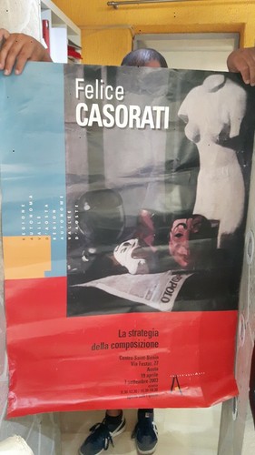 Manifesto mostra felice - mostra,