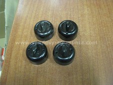 LOTTO 4 COMMUTATORE INTERRUTTORE ROTATIVO MARRONE D 4,5 H 4  VETO 0242 NUOVI