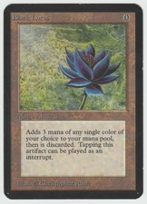 MTG BLACK LOTUS ALPHA VERY