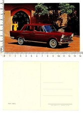FIAT 1500 L PUBBLICITA' ANNI '60 NON VIAGGIATA FOTOGRAFICA (PII/82)