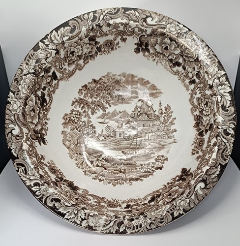 Piatto antico transferware