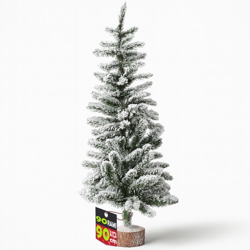 Albero natale innevato 90cm - albero, di