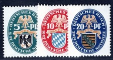GERMANIA 1925 375-377 *