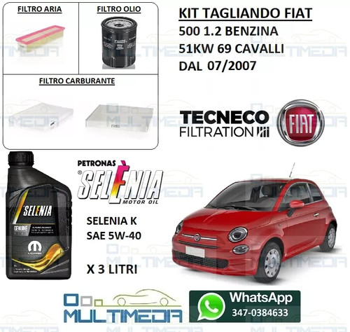 Kit tagliando olio originale - tagliando,