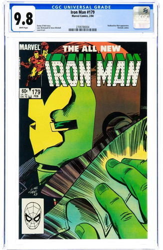 Iron man 179 cgc 9 - 🔥,