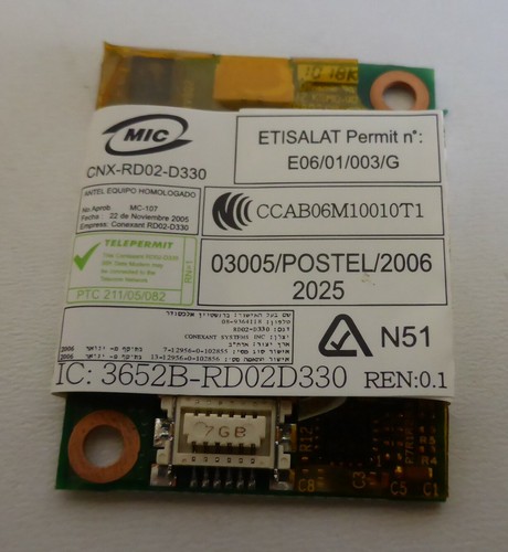 Scheda modem lenovo thinkpad - lenovo,
