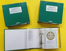 DIRITTO PRATICO ENCILOPEDIA A SCHEDE 3 VOLUMI COLOSSALE OFFERTA STOCK VINTAGE