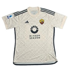 MAGLIA CALCIO ROMA MATCH WORN PREPARATA KUMBULLA 2023/24 ADIDAS JERSEY TRIKOT