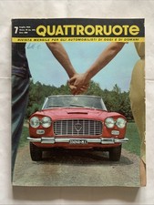 Quattroruote agosto 1961 anno