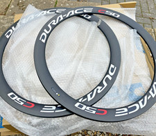 C50 DURA ACE COPPIA CERCHI IN CARBONIO WHRIM2JFGC 7900C50TU F700C 16H 20H