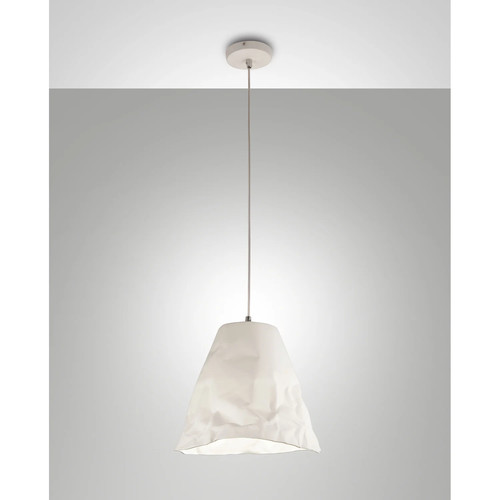 Crumple sospensione bianca - crumple,