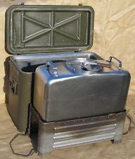 CUCINA DA CAMPO ESERCITO SVIZZERO DA LT. 25 IN ACCIAIO INOX