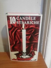 10 CANDELE STEARICHE CONTIENE