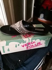 sandali neri cafè noir 38 argentato