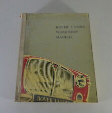 Officina Manuale/Manuale Officina Rover 3 Litri P5 Saloon + Coupé Stand 1/1965