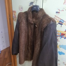 Giaccone Di Pelle E Pelliccia