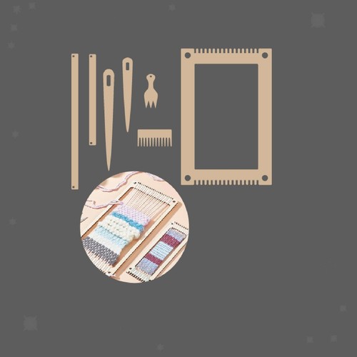 Kit telaio per tessitura - , in