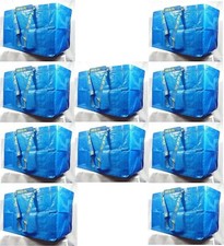 IKEA 10 X GRANDI BORSE BLU