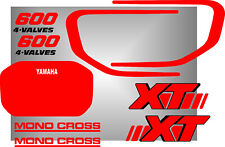 YAMAHA XT600 XT 600 2kf adesivi stickers decal MOTO BIANCA