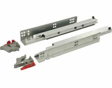 GUIDE PER CASSETTO IN LEGNO ESTRAZIONE TOTALE SOFTCLOSE HAFELE30-35-40-45-50-55