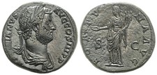 Brumus: ADRIANO (117-138). Roma. AE Sesterzio (31mm, 24,25gr),  FORTVNA AVG.