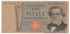 1000 LIRE GIUSEPPE VERDI II°