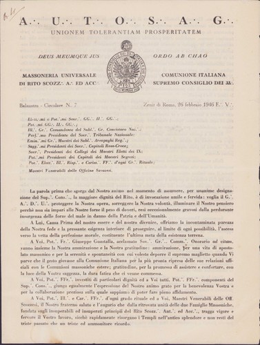 Massoneria supremo consiglio - supremo,